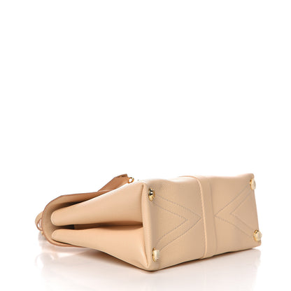 Louis Vuitton Grained Smooth Calfskin Rose Des Vents PM Creme 3 of 11