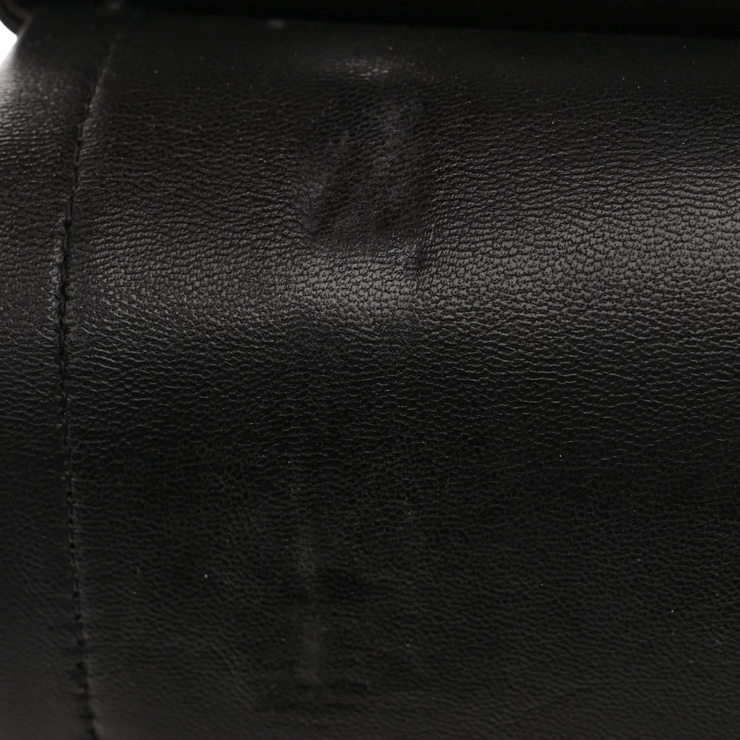 Chanel Lambskin Quilted Medium Double Flap Black 14 of 20