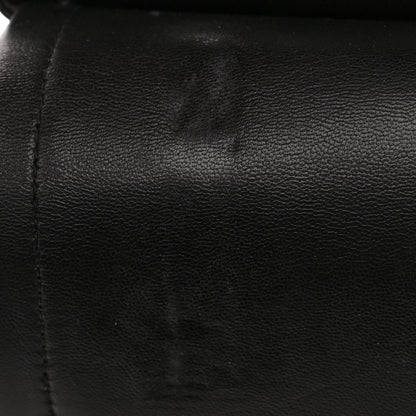 Chanel Lambskin Quilted Medium Double Flap Black 14 of 20