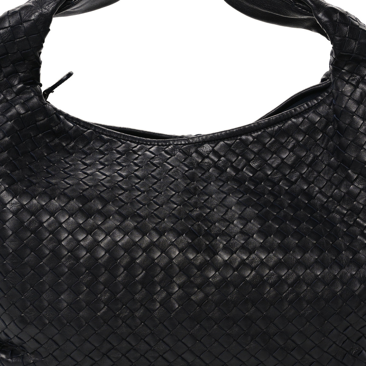 Bottega Veneta Nappa Intrecciato Large Belly Veneta Hobo Black 9 of 11