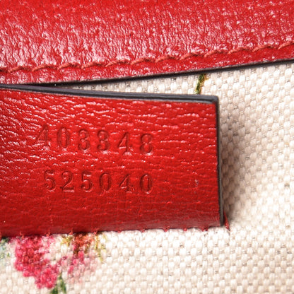 Gucci Textured Calfskin Web Medium Dionysus Shoulder Bag Hibiscus Red 8 of 11