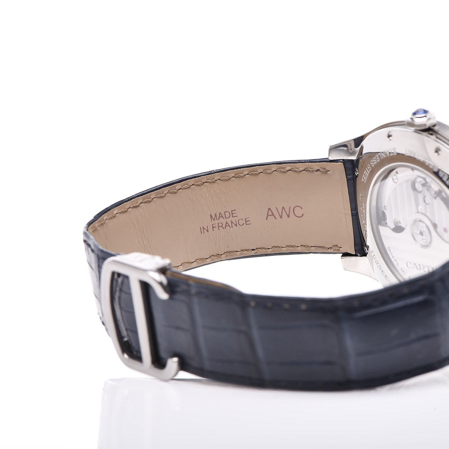 Stainless Steel Alligator 41mm Drive De Cartier Automatic Watch