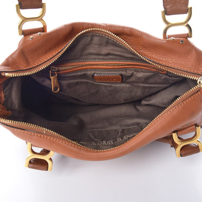 Chloe Calfskin Large Marcie Satchel Tan 5 of 13