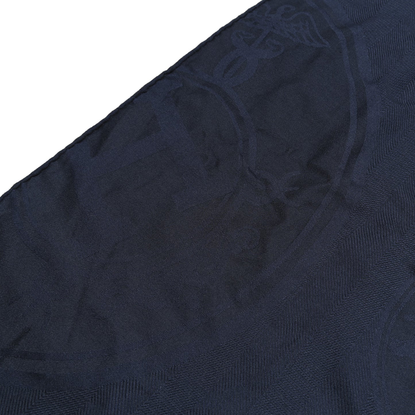 Cashmere Silk New Libris Poncho bleu de Chine