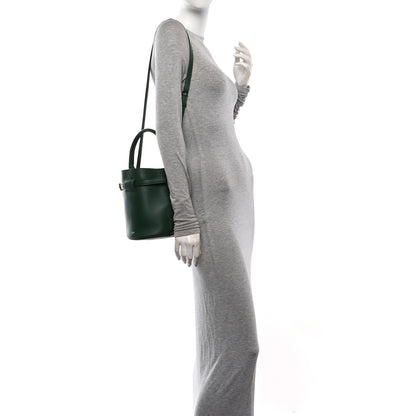 Celine Smooth Calfskin Nano Big Bag Bucket  Forest 2 of 10