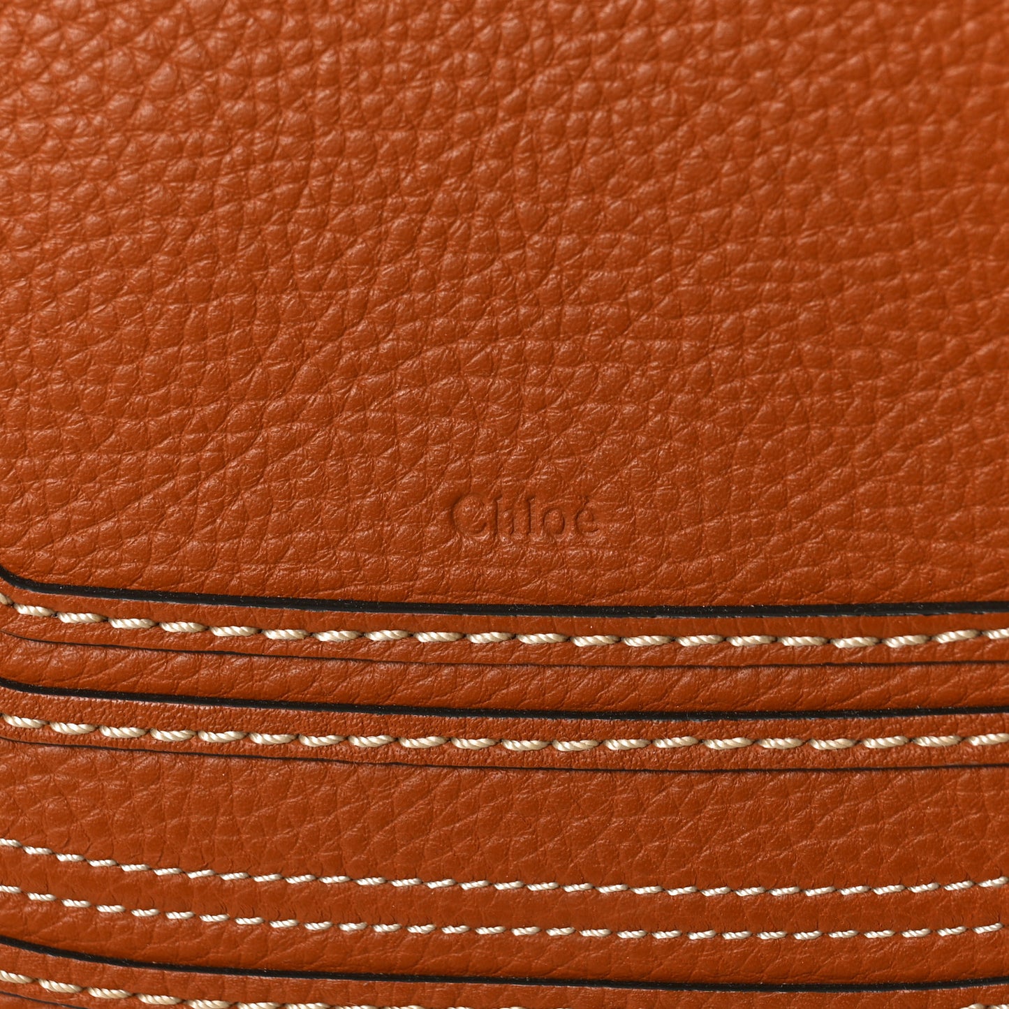 Raffia Small Grain Calfskin Medium Marcie Basket Tan