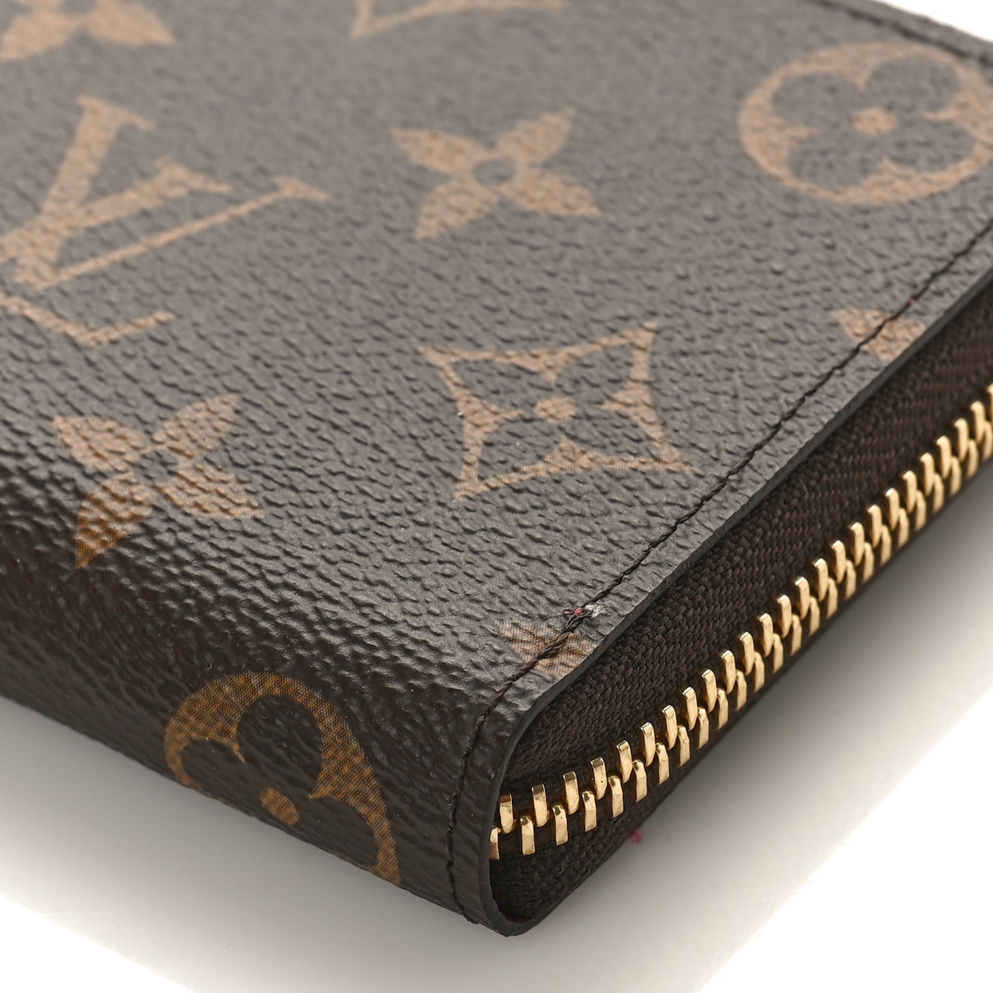 Monogram Clemence Wallet Fuchsia
