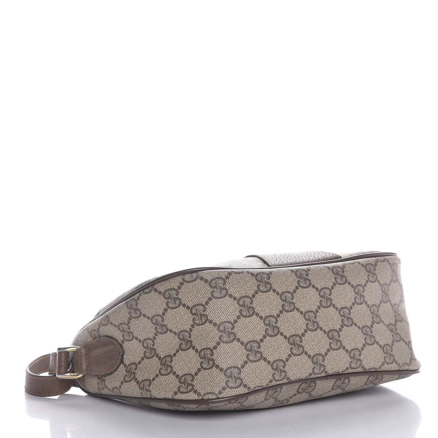 GG Plus Monogram Web Shoulder Bag Brown