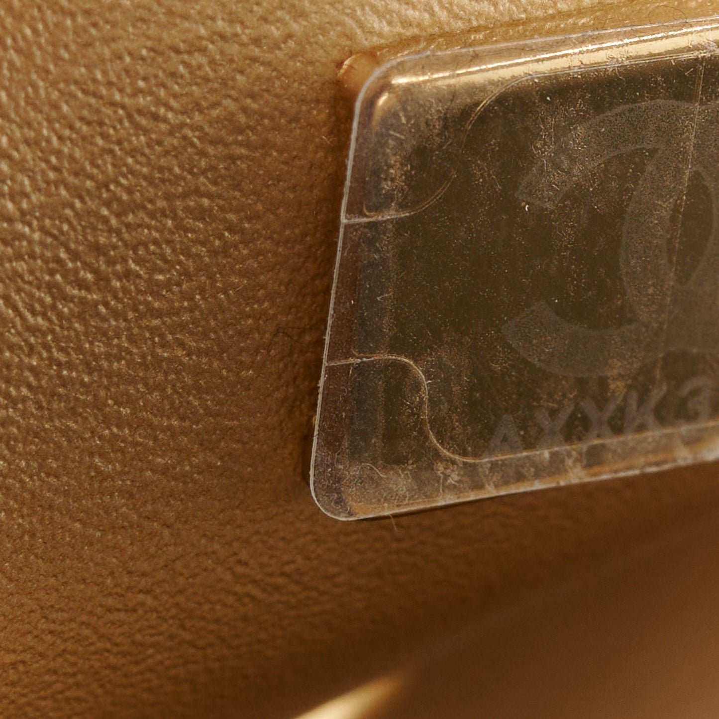 Lambskin Quilted Mini Rectangular Pearl Crush Flap Black