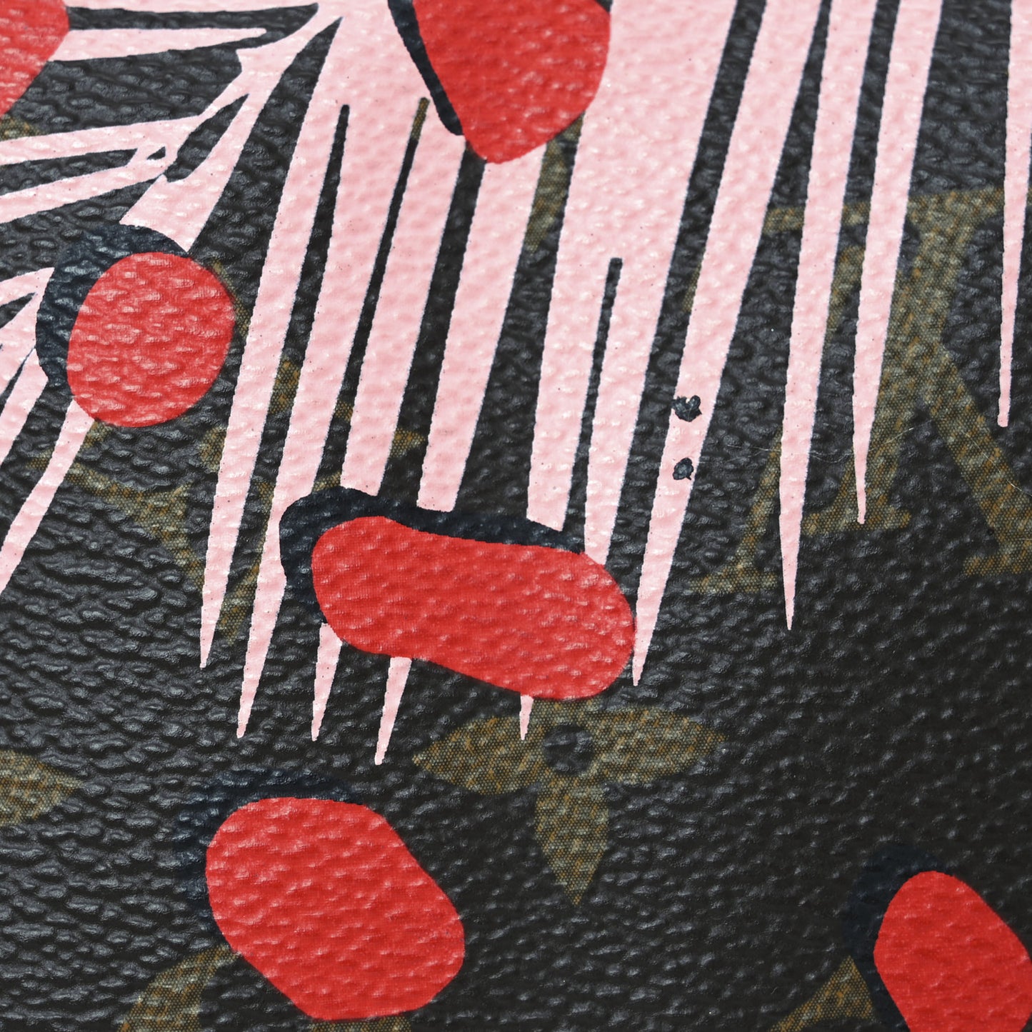 Monogram Jungle Dots Speedy 30 Sugar Pink Poppy