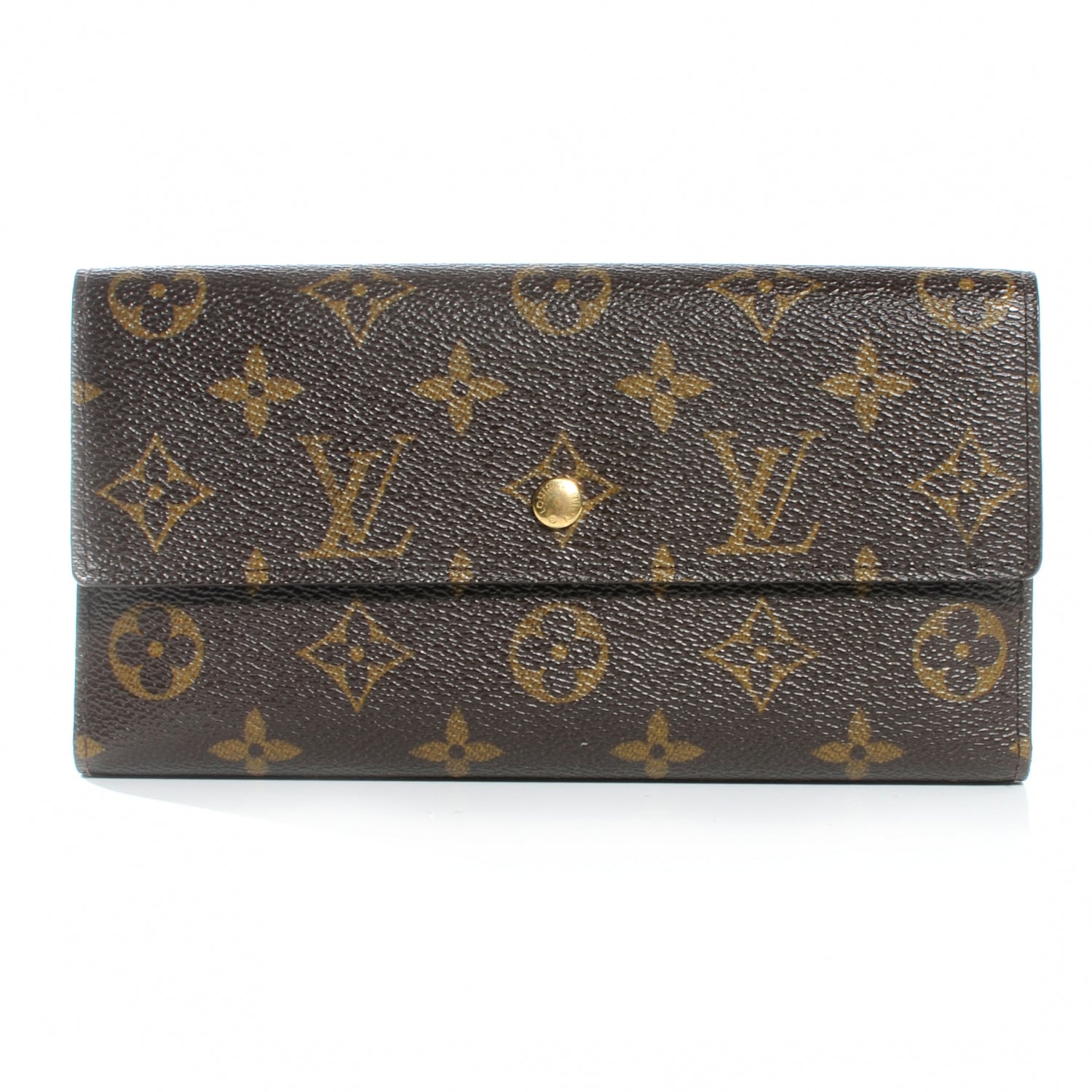Louis Vuitton Monogram Porte Tresor International Wallet 1 of 9