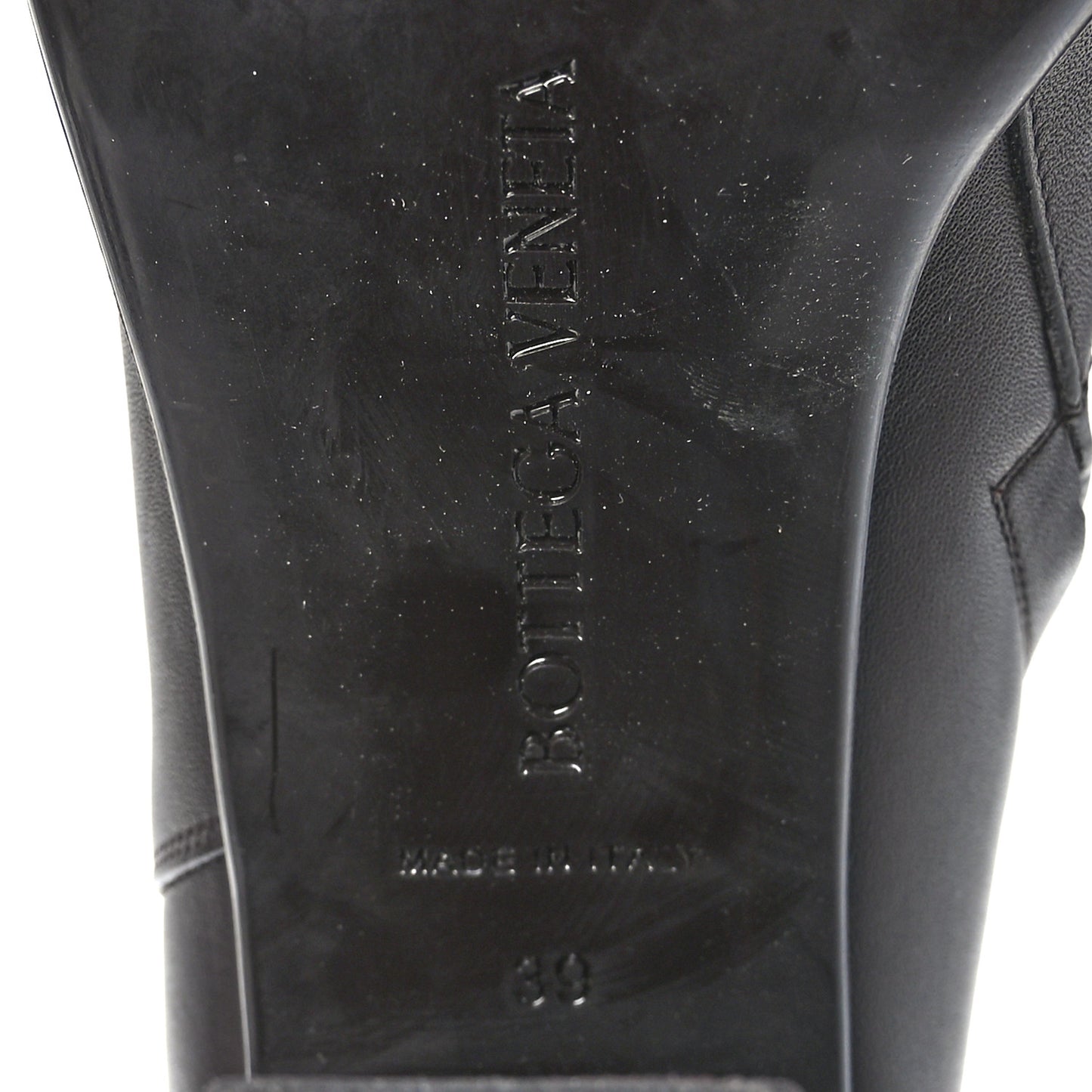 Calfskin Storm Knee High Boots 39 Fondant