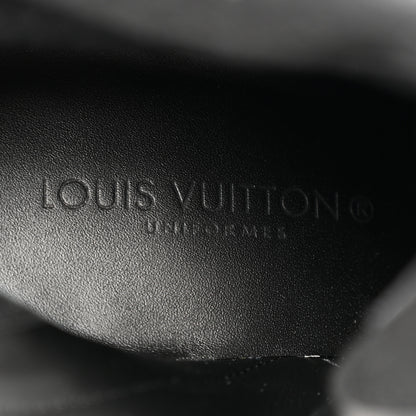 Louis Vuitton Calfskin Uniformes Silhouette Ankle Boots 37.5 Black 7 of 9