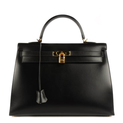 Hermes Box Kelly Sellier 35 Black 1 of 27