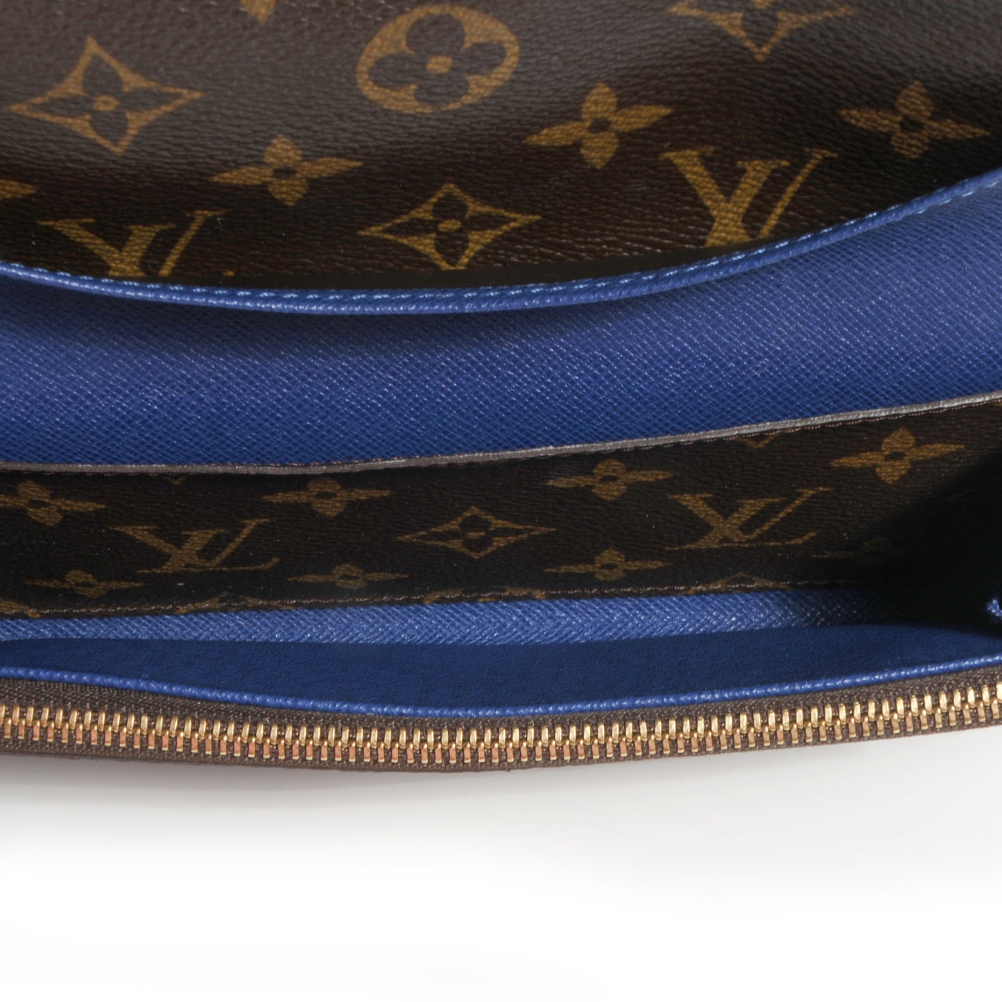 Monogram Emilie Wallet Blue