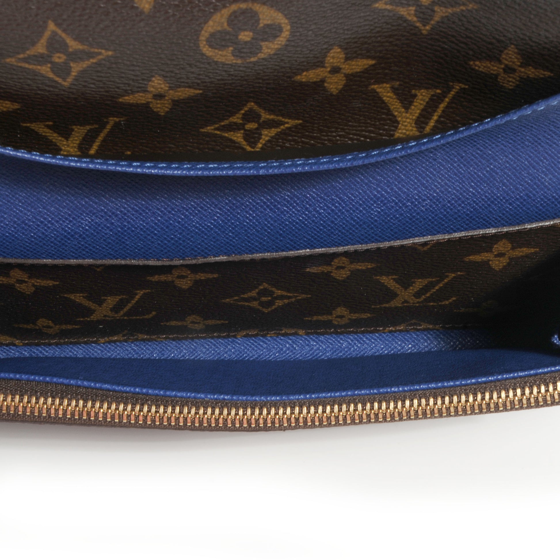 Louis Vuitton Monogram Emilie Wallet Blue 6 of 8