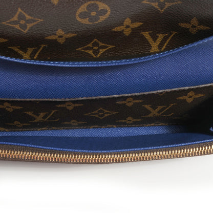 Louis Vuitton Monogram Emilie Wallet Blue 6 of 8