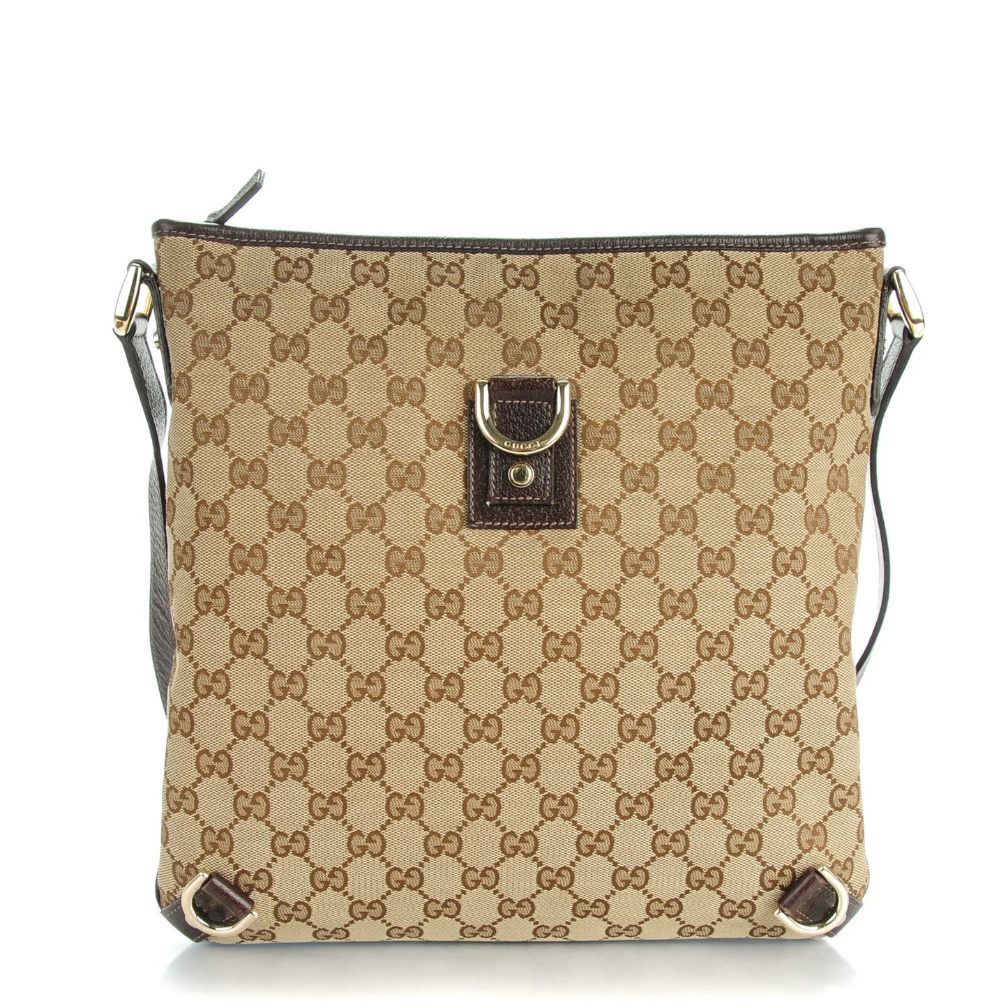 Monogram Abbey Messenger Bag Dark Brown