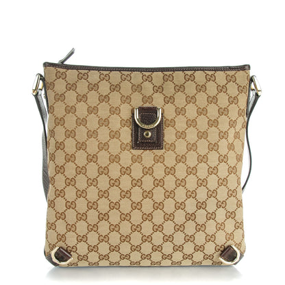 Gucci Monogram Abbey Messenger Bag Dark Brown 1 of 7
