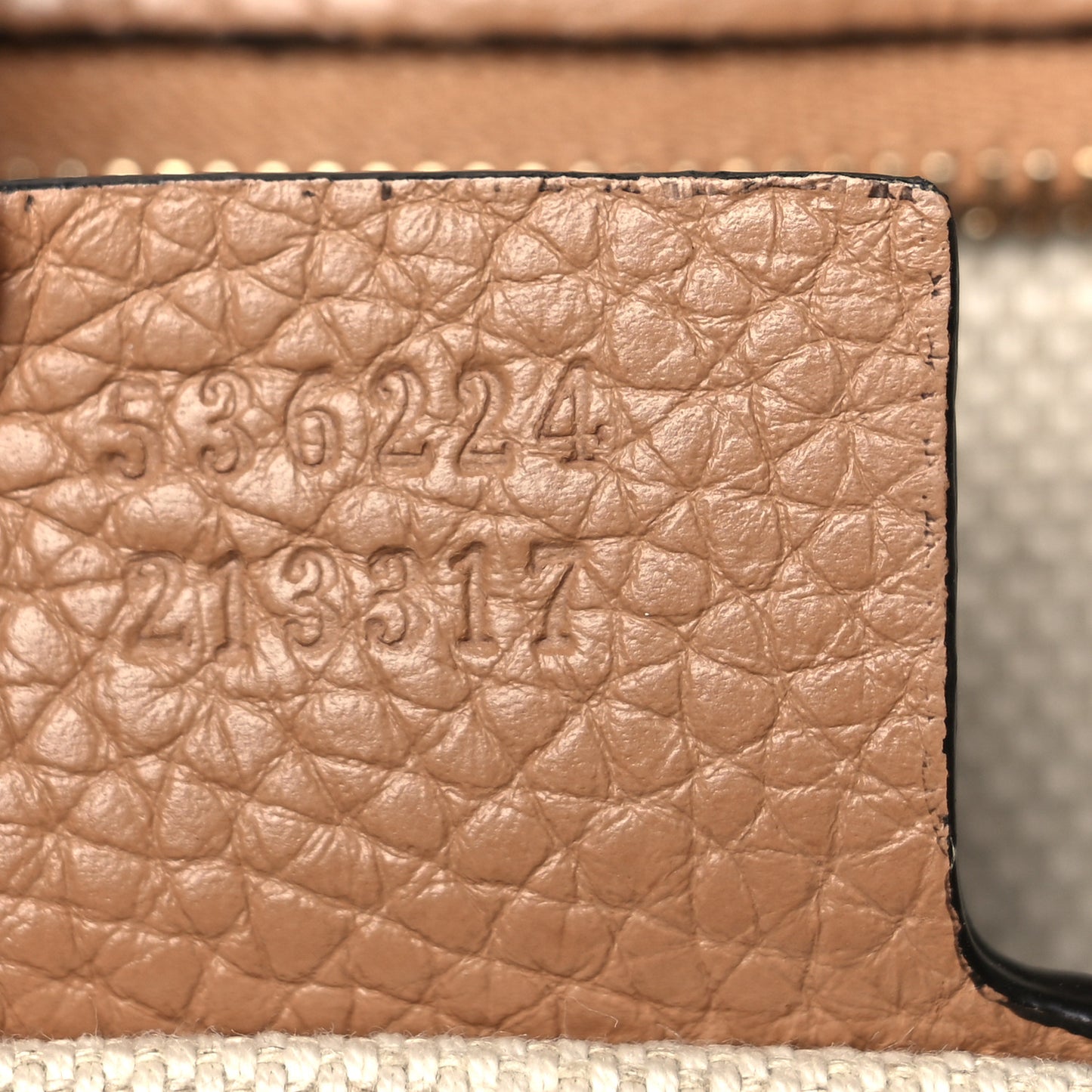 Pebbled Calfskin Medium Soho Flap Crossbody Camelia