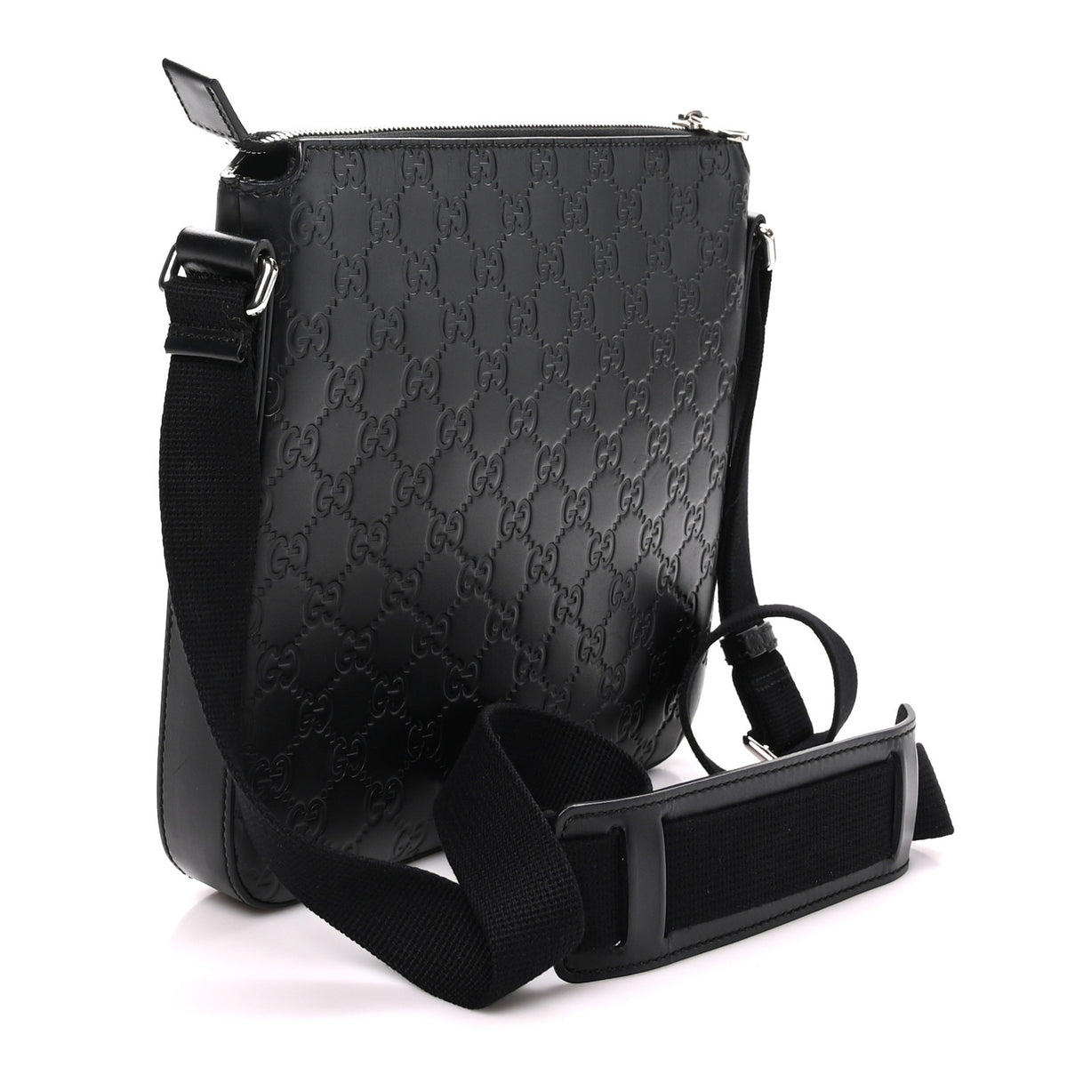Guccissima Signature Small Messenger Bag Black