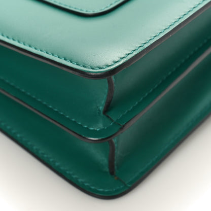Bulgari Calfskin Serpenti Forever Shoulder Bag Emerald Green 7 of 8
