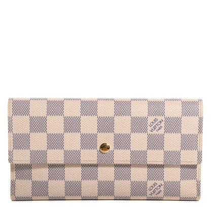 Louis Vuitton Damier Azur Porte Tresor International Wallet 1 of 8