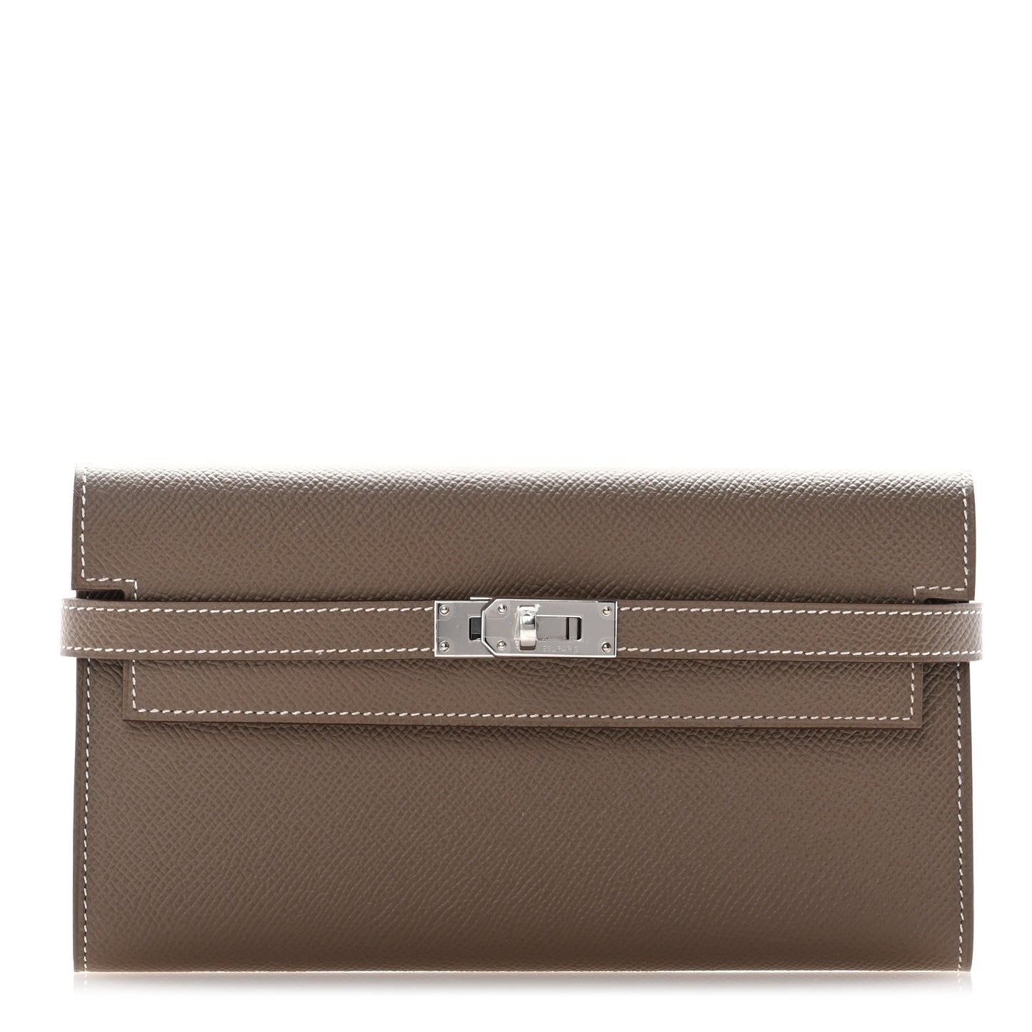 Epsom Kelly Longue Wallet Etoupe
