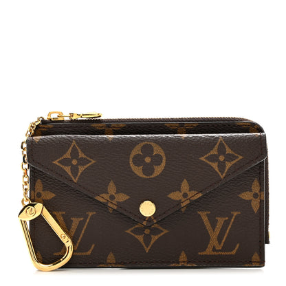 Louis Vuitton Monogram Recto Verso Card Holder Black 1 of 6