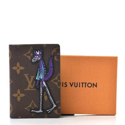 Louis Vuitton Monogram Embroidered Cartoon LV Friends Pocket Organizer 7 of 7