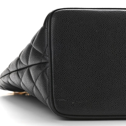 Chanel Caviar Quilted Medallion Tote Black 9 of 12