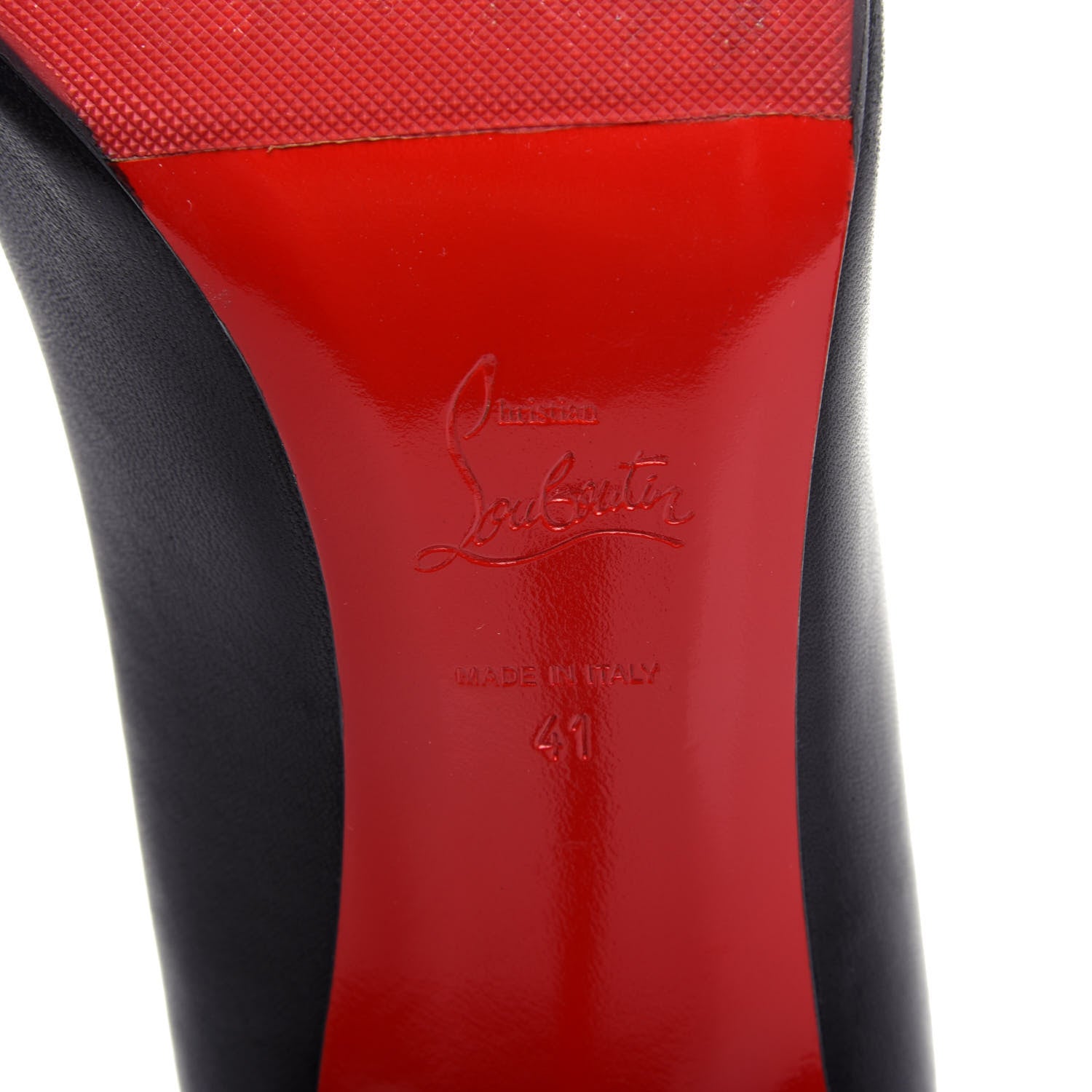 Christian Louboutin Shiny Nappa Pigalle 85 Pumps 41 Black 8 of 9