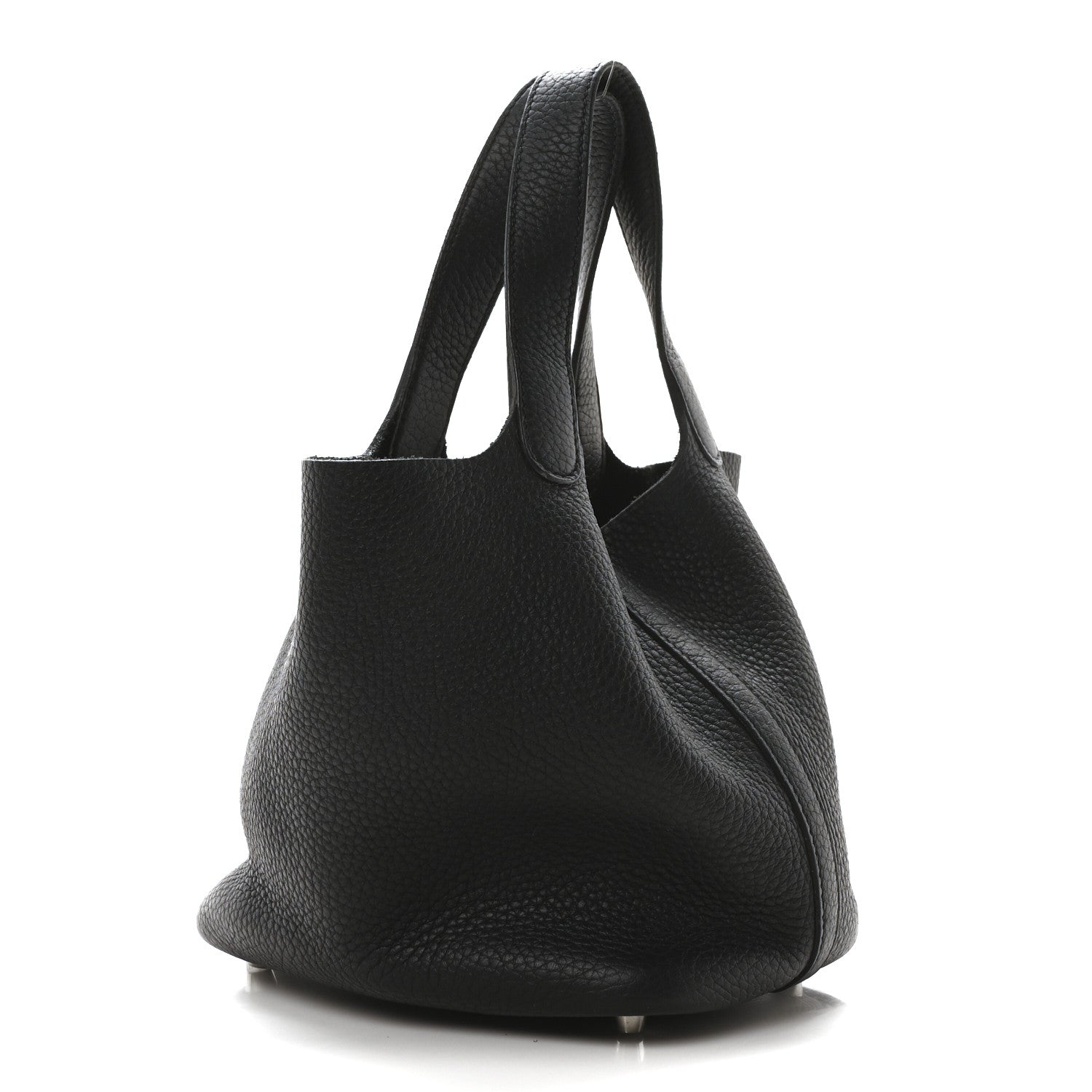 Hermes Taurillon Clemence Picotin Lock 18 PM Black 3 of 9