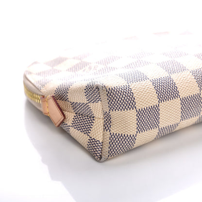 Louis Vuitton Damier Azur Cosmetic Pouch GM 10 of 12