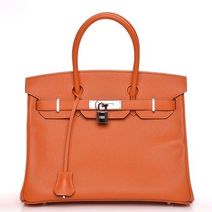 Hermes Epsom Birkin 30 Orange 1 of 25