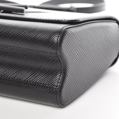Louis Vuitton Epi Twist Shoulder Bag MM Matte Black 8 of 8