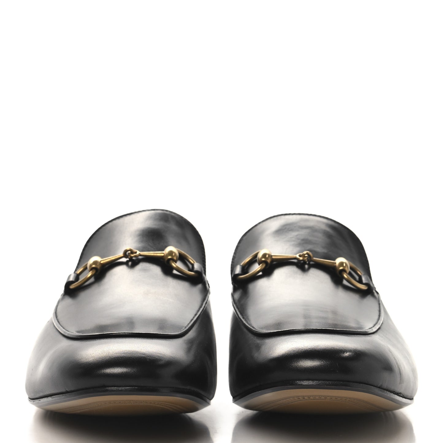 Calfskin Mens Princetown Slippers 11 Black