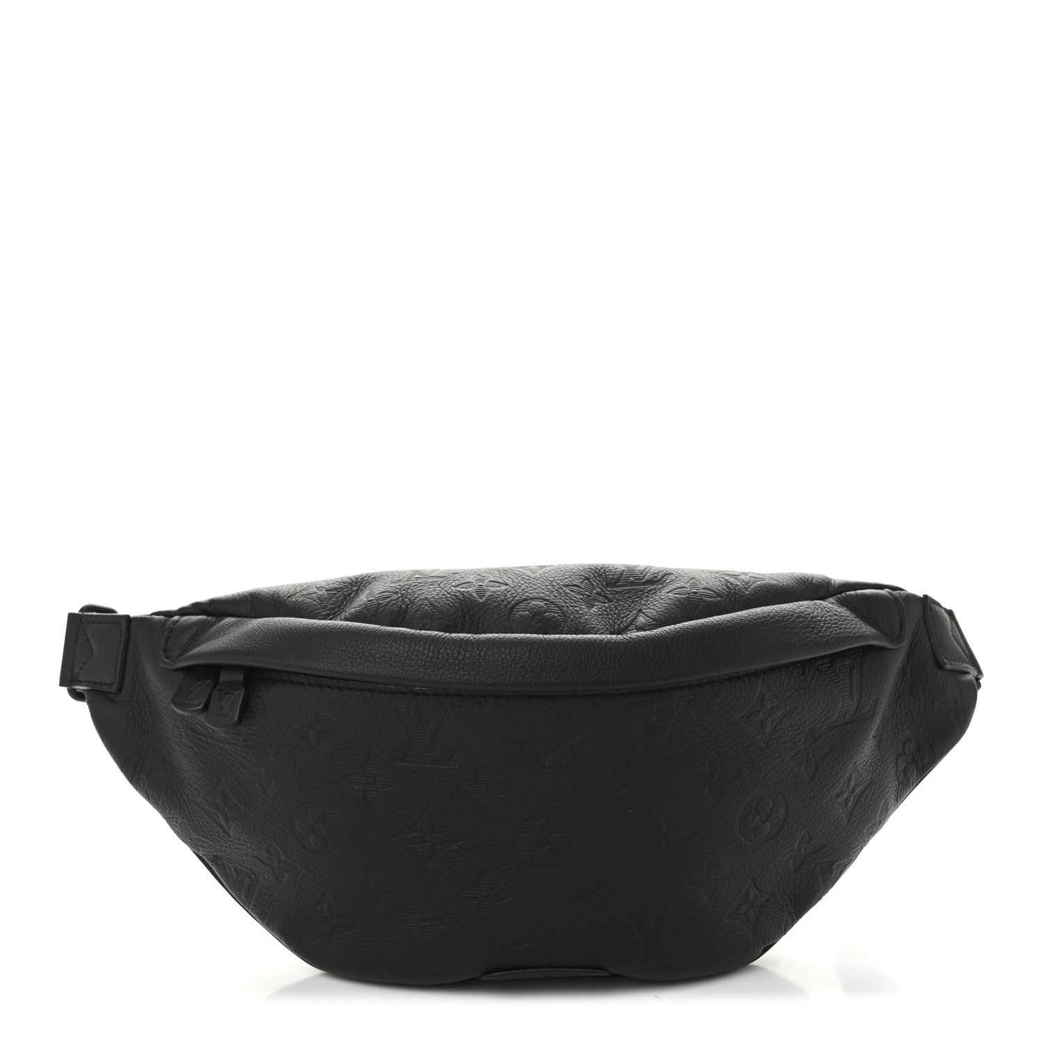 Louis Vuitton Calfskin Monogram Shadow Discovery Bumbag Black 1 of 10