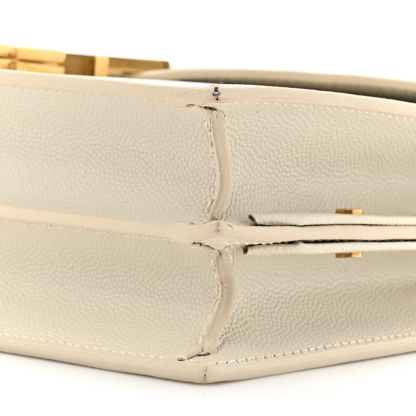 Grain De Poudre Monogram Cassandra Clasp Bag Crema Soft