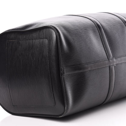 Louis Vuitton Epi Keepall 45 Black 5 of 22