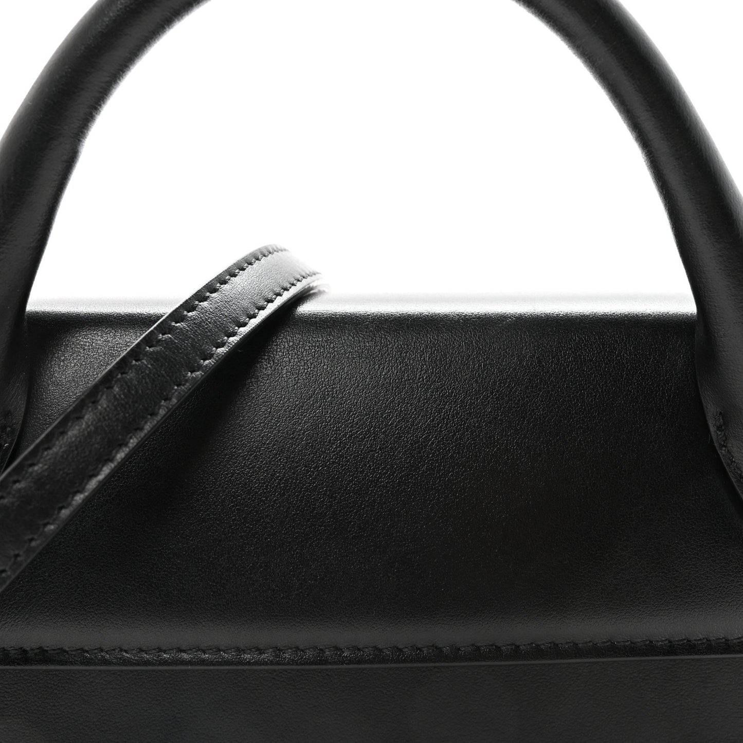 Smooth Calfskin Le Chiquito Long Black