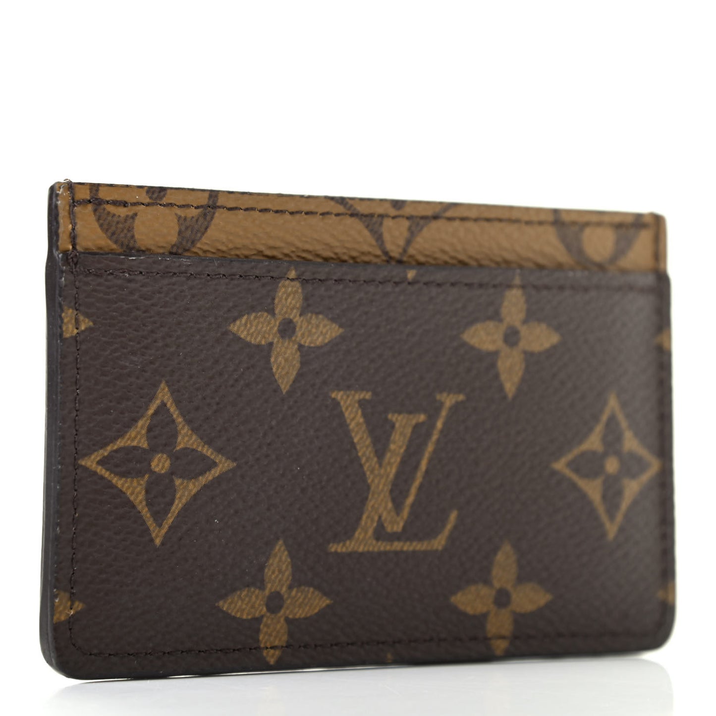 Reverse Monogram Card Holder