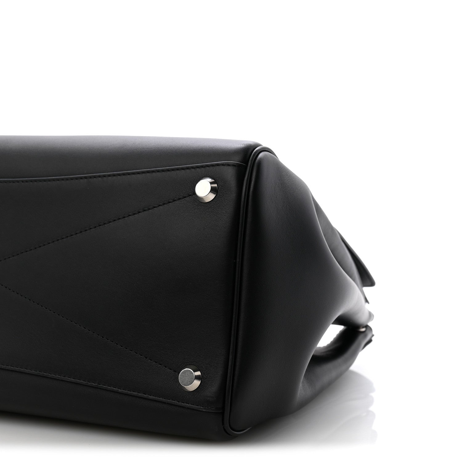 Balenciaga Smooth Calfskin Medium Bel Air Carry All Bag Black 9 of 9