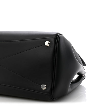 Balenciaga Smooth Calfskin Medium Bel Air Carry All Bag Black 9 of 9