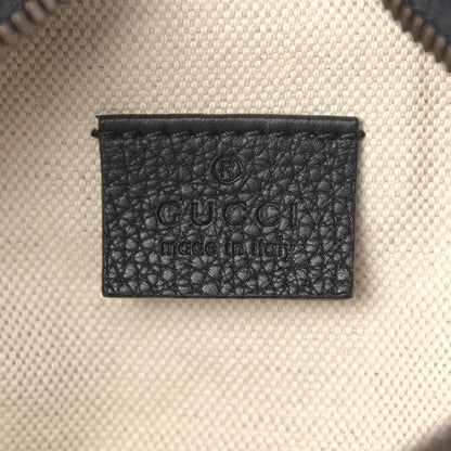 Gucci Grained Calfskin Small Logo Belt Bag Black 6 of 9