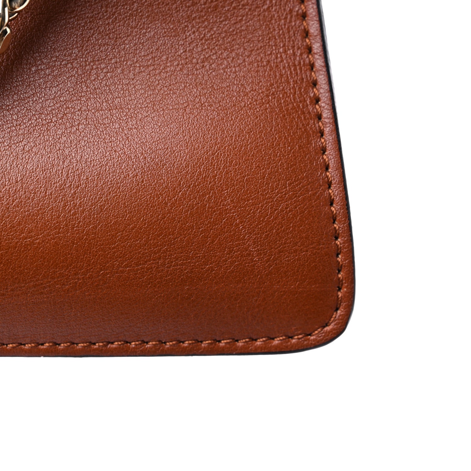 Chloe Suede Calfskin Medium Faye Shoulder Bag Tobacco 12 of 19