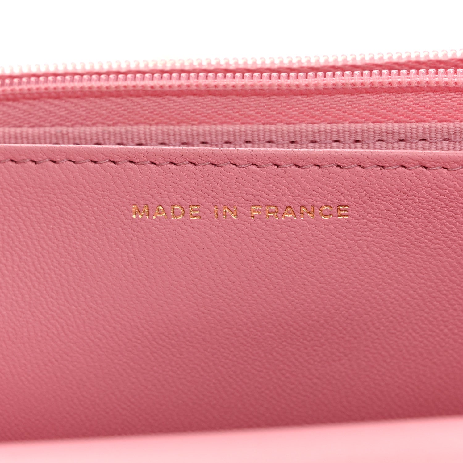 Chanel Lambskin Quilted Pick Me Up Wallet On Chain WOC Light Pink 7 of 14