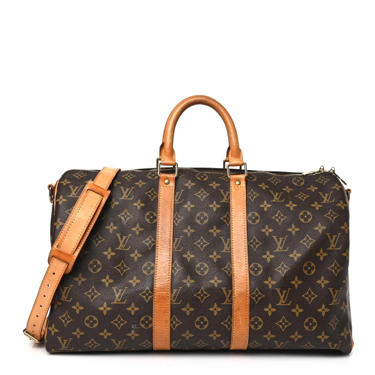 Louis Vuitton Monogram Keepall Bandouliere 45 1 of 11
