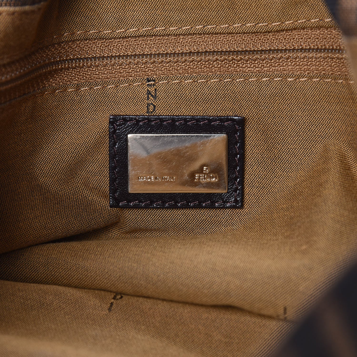 Fendi Zucca Fly Shoulder Bag Tobacco 6 of 10
