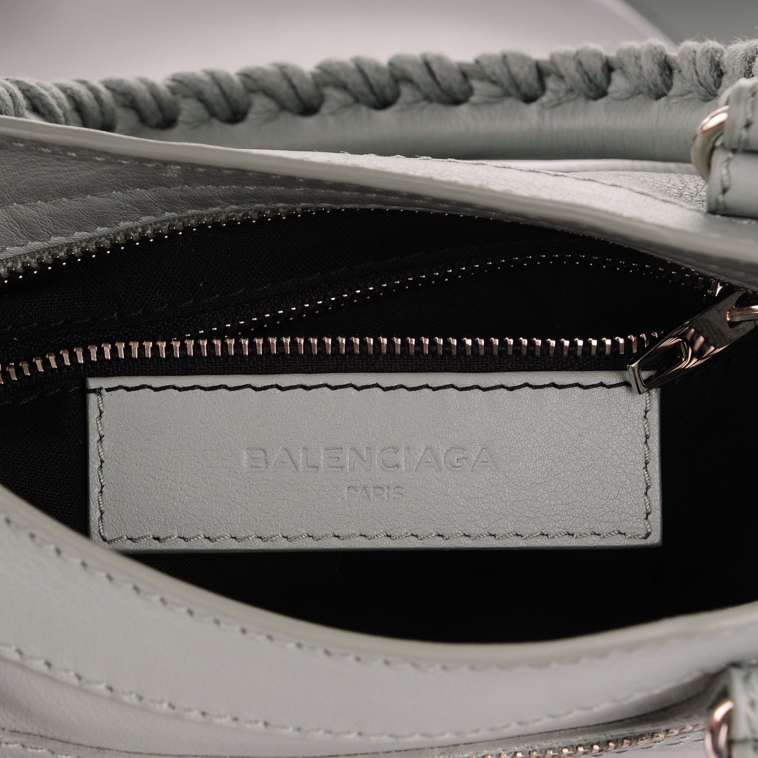 Balenciaga Veau Amp Plate Silver Hardware Mini City Vert Tilleul 5 of 7